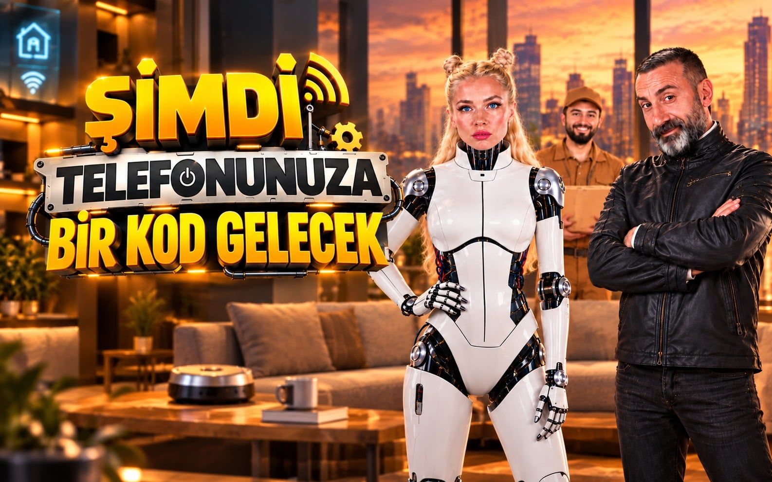 Şimdi Telefonunuza Bir Kod Gelecek Tiyatro Oyunu