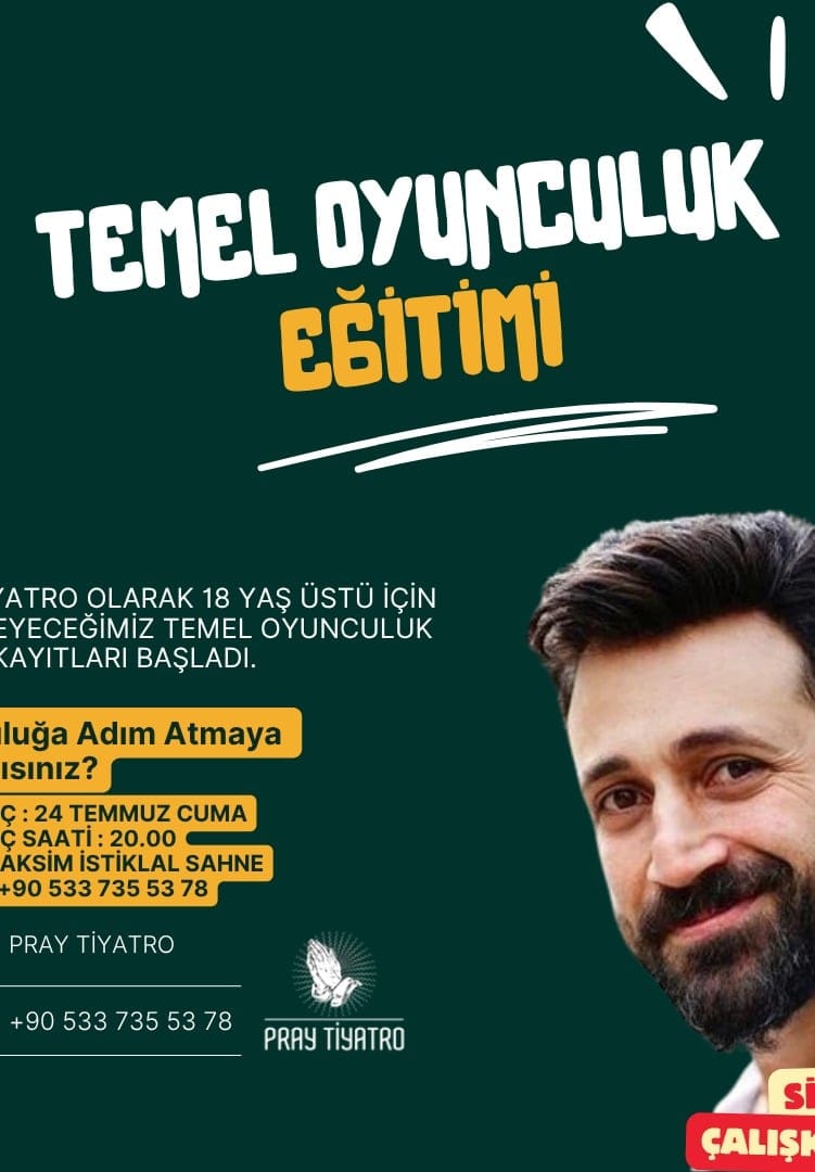 Sinan Çalışkanoğlu ile Temel Oyunculuk