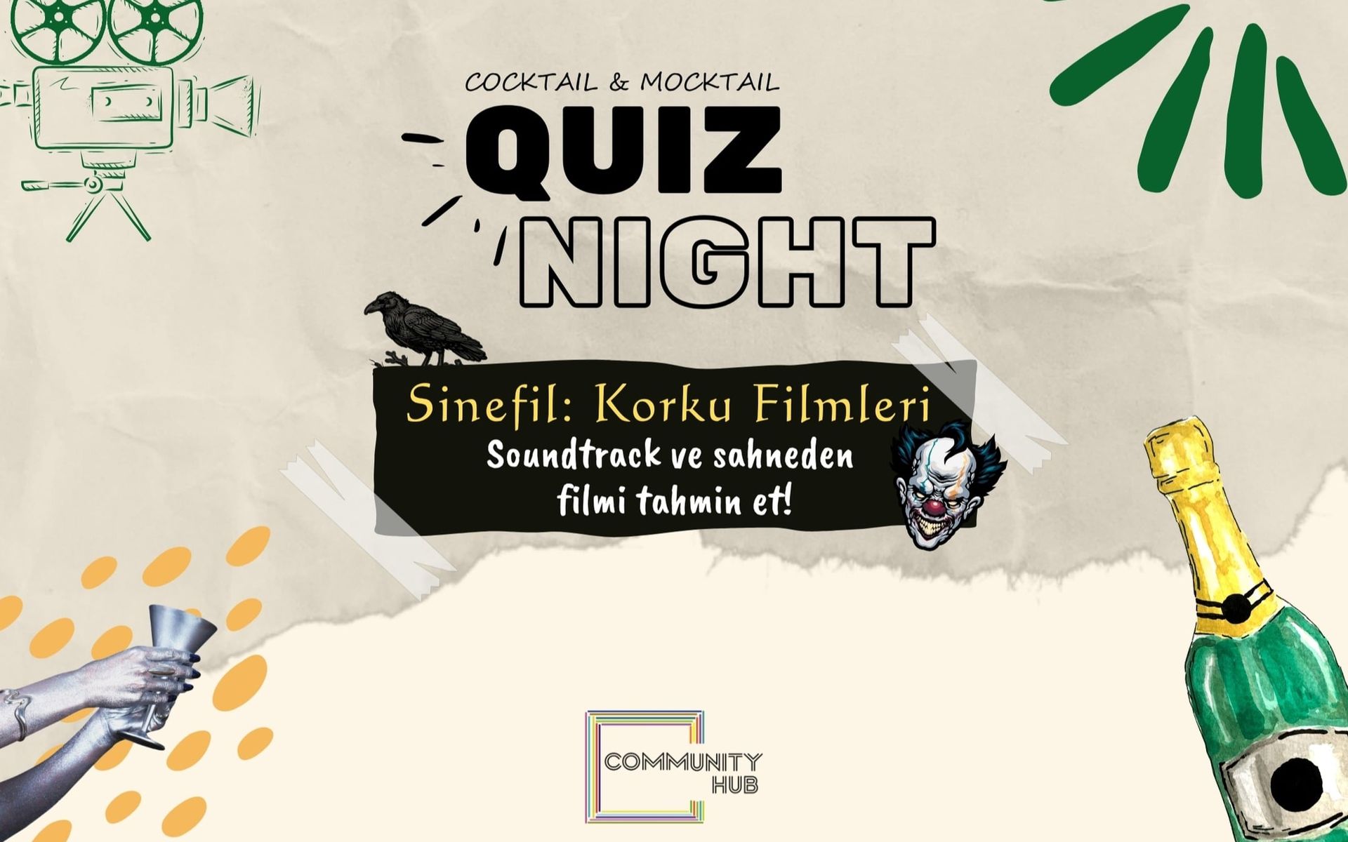 Sinefil: Korku Filmleri Quiz Night