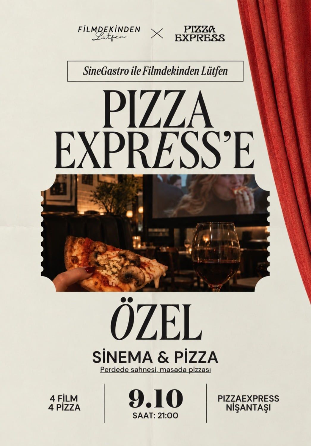 Sinegastro ile Filmdekinden Lütfen | PizzaExpress'e Özel
