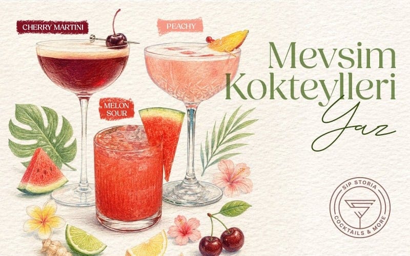Sip Storia | Kokteyl Workshop | Mevsim Kokteylleri