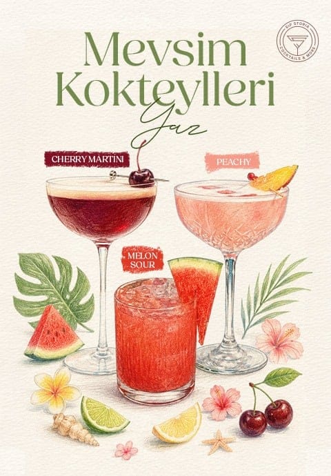 Sip Storia | Kokteyl Workshop | Mevsim Kokteylleri