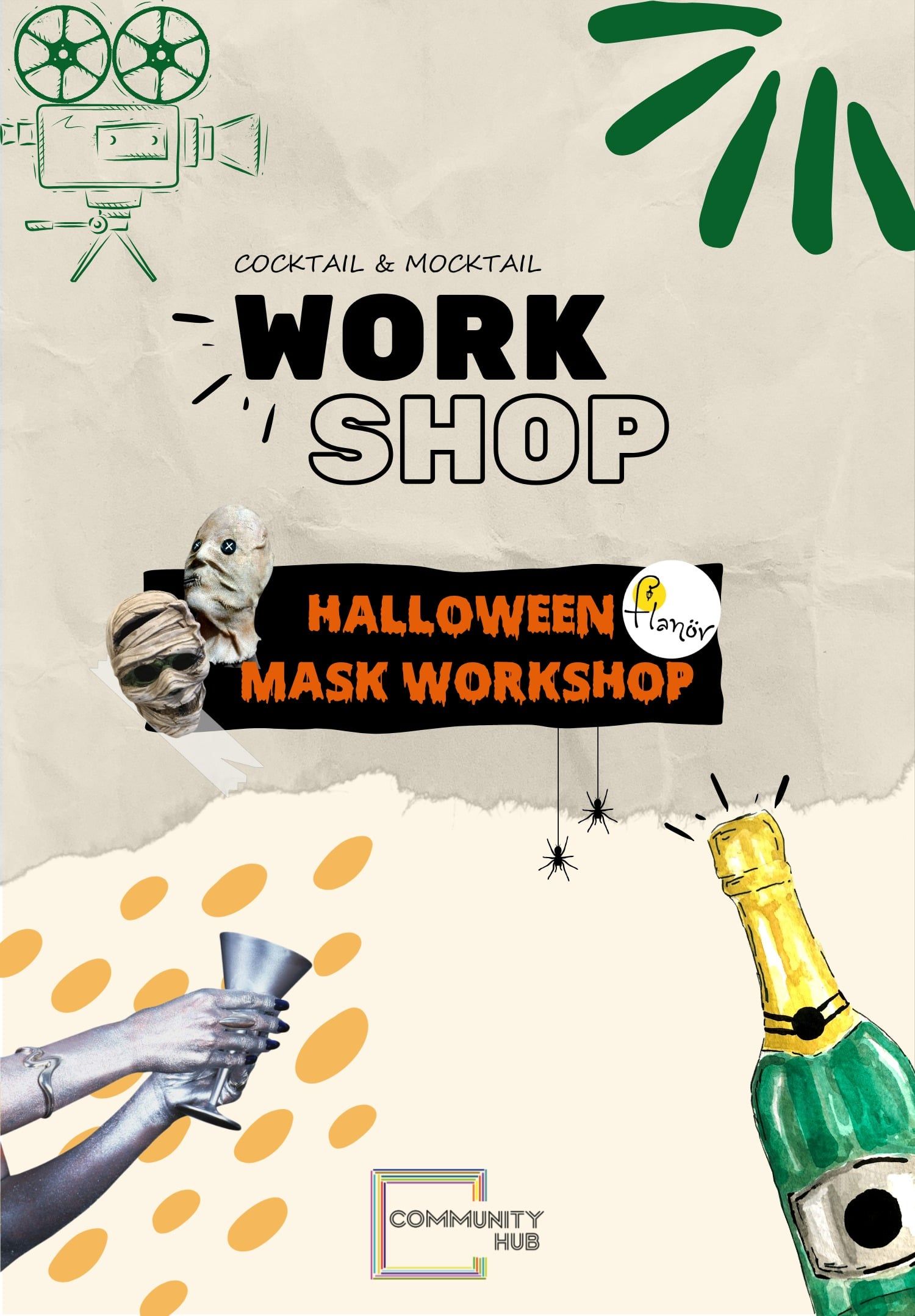 Social Club: Halloween Mask Workshop