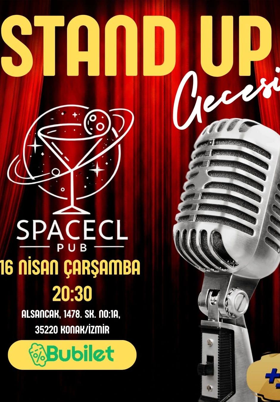 SpaceCL Stand-Up Gecesi