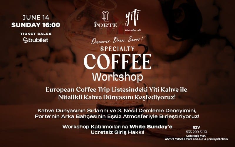 Specialty Coffee Workshop | Le Porte