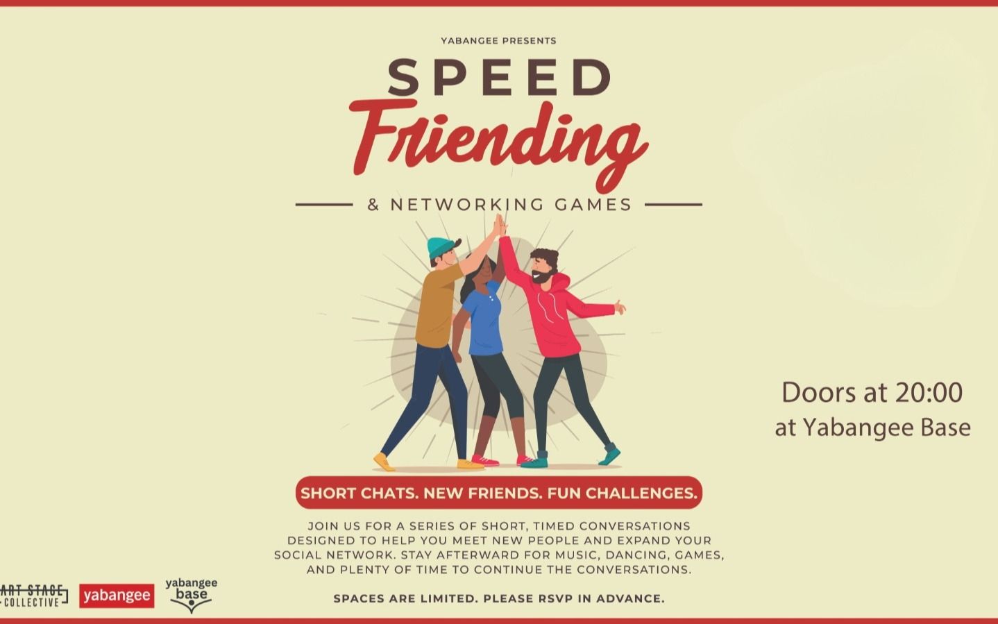 Speed Friending & Networking Games Night