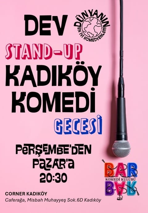 Stand up Kadıköy Komedi Gecesi
