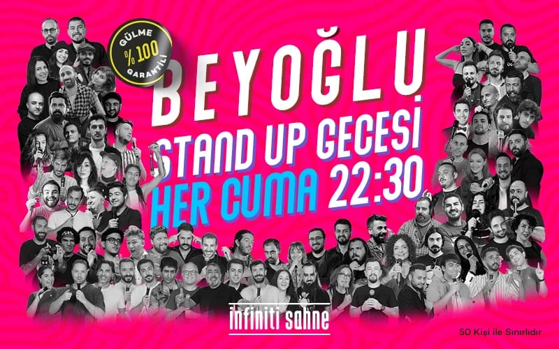 Stand Up Taksim / Beyoğlu Gecesi - Cuma 22:30