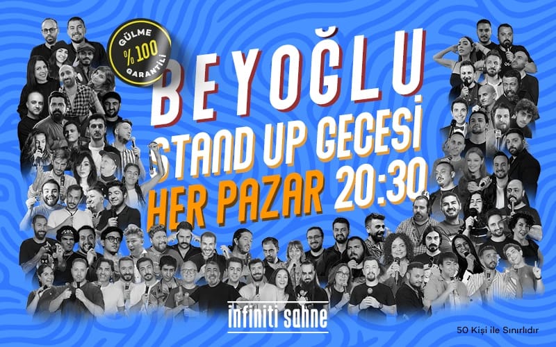 Stand Up Taksim / Beyoğlu Gecesi - Pazar 20:30