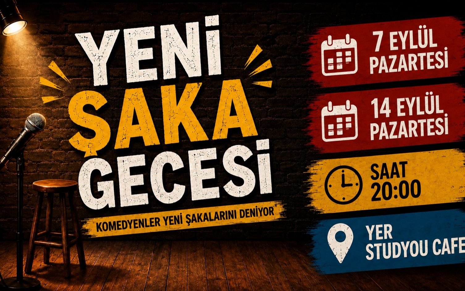 Stand up-Yeni Şaka Gecesi