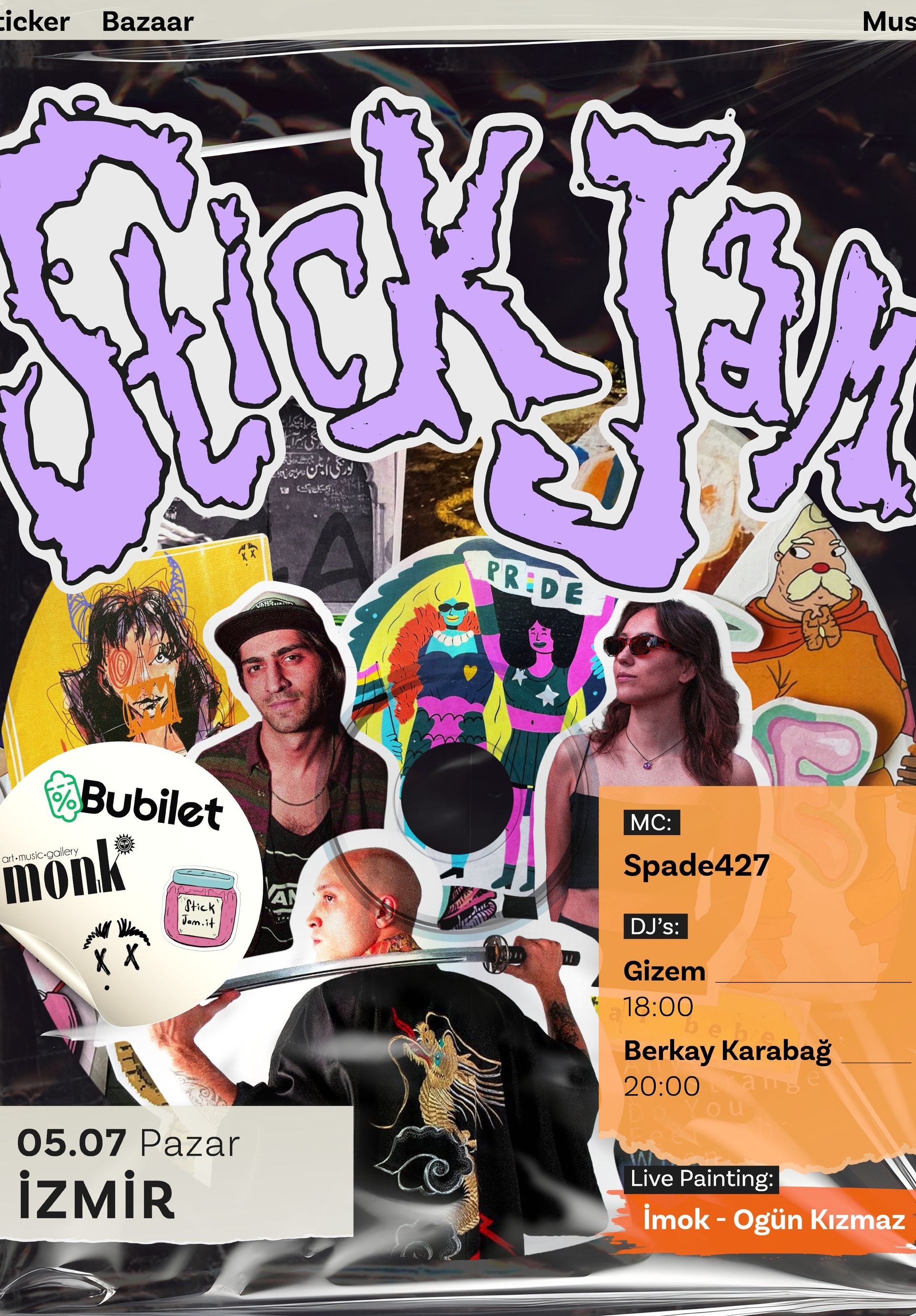 ️ STIJAM: Sticker Bazaar & Music