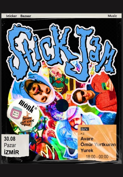 STICKJAM: Sticker Bazaar & Music
