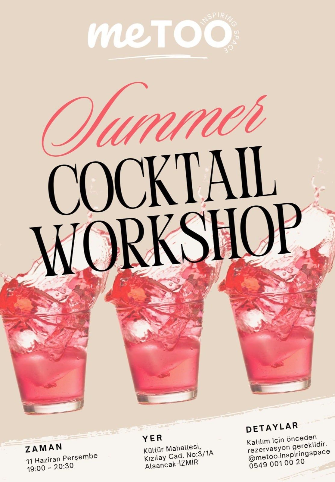 Summer Cocktail Workshop