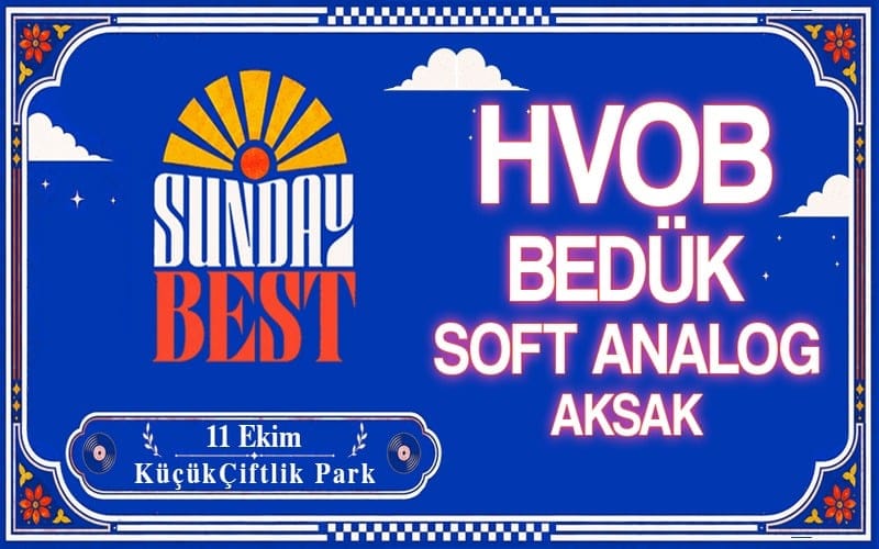 Sunday Best: HVOB - Bedük -Soft Analog