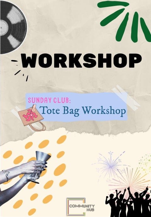Sunday Club: Tote Bag Workshop