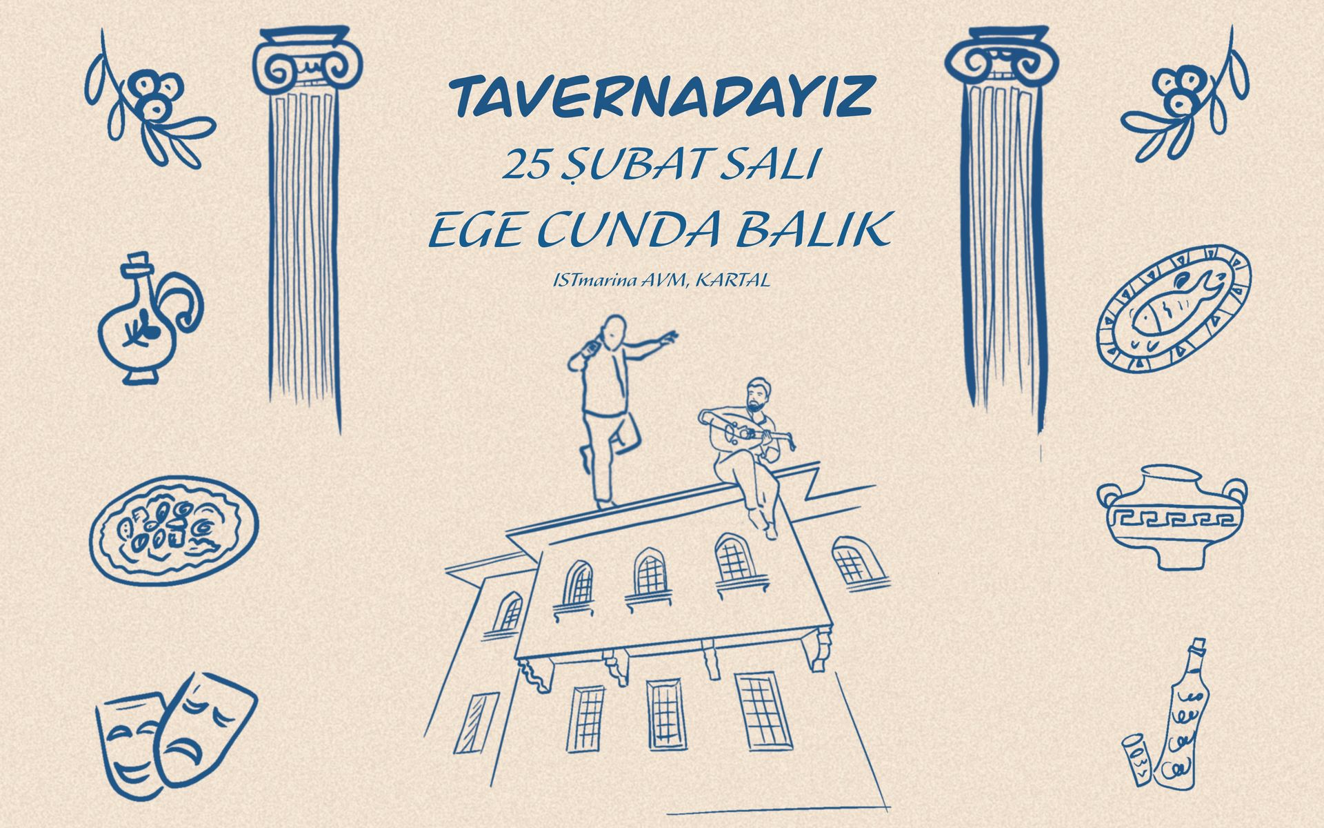 Tavernadayız