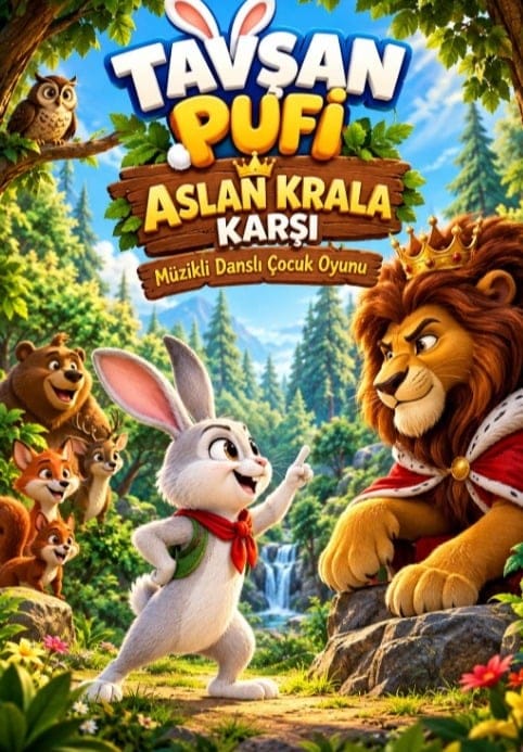 Tavşan Pufi Aslan Krala Karşı