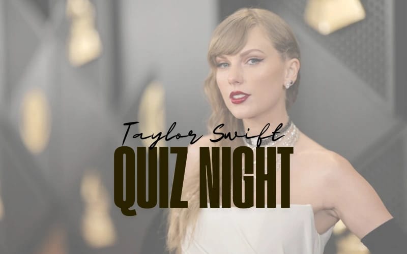 Taylor Swift Quiz Night