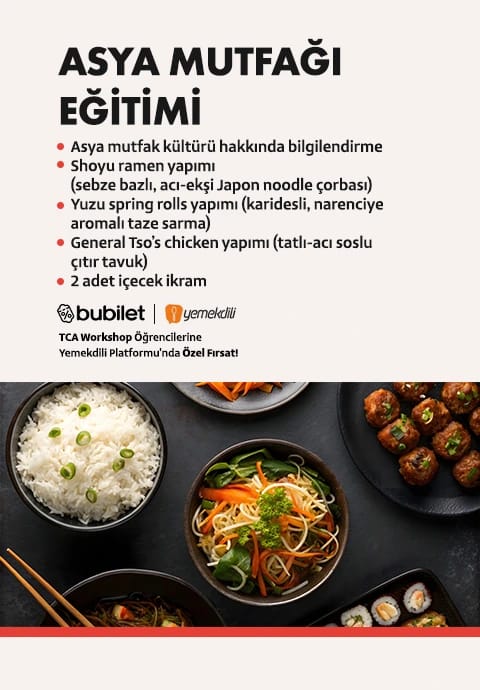 TCA | Asya Mutfağı Eğitimi