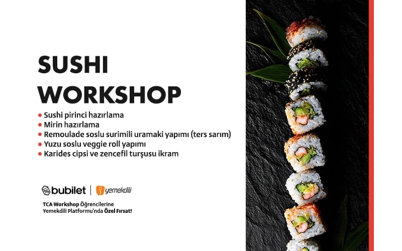 TCA | Sushi Workshop Ankara