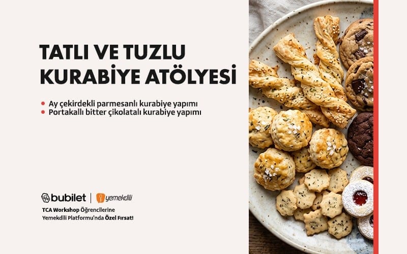 TCA | Tatlı ve Tuzlu Kurabiye Atölyesi
