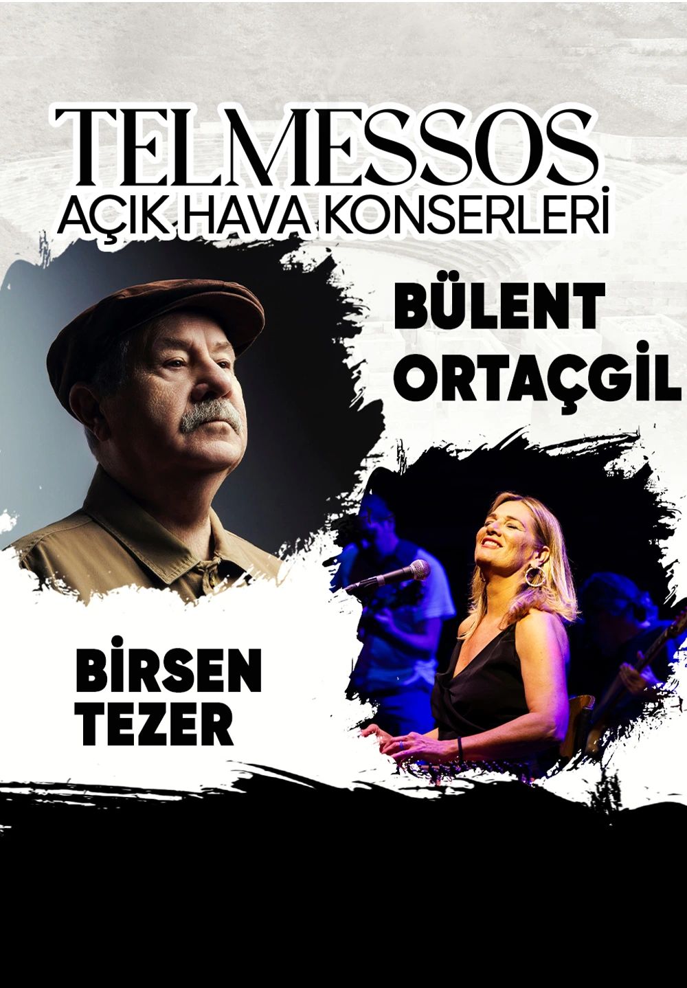 Telmessos Açıkhava Konserleri - Bülent Ortaçgil & Birsen Tezer