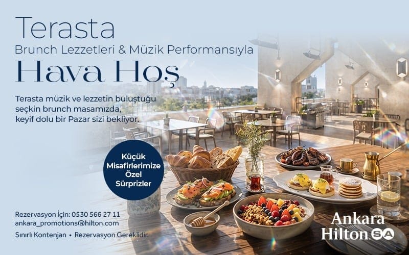 Teras’ta Pazar Brunch’ı