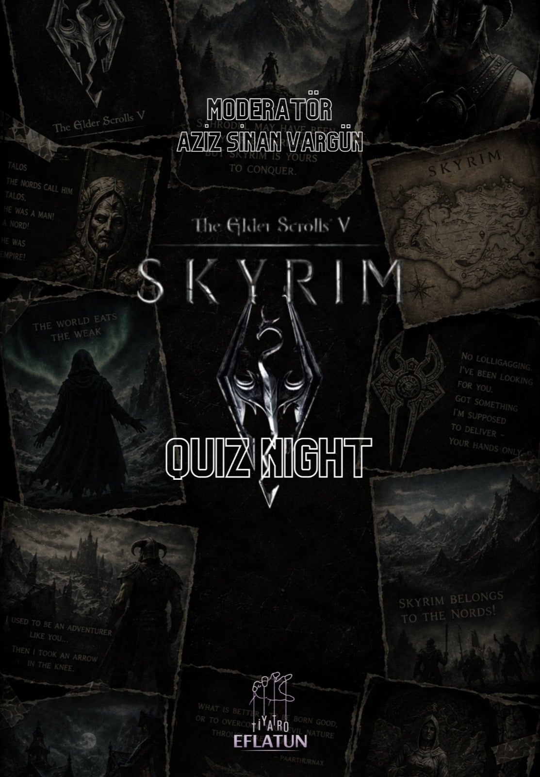 The Elder Scrolls V: Skyrim Oyun Quiz Night