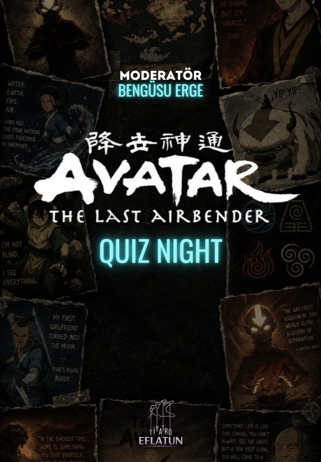 The Last Airbender (Son Hava Bükücü) Dizisi Quiz Night