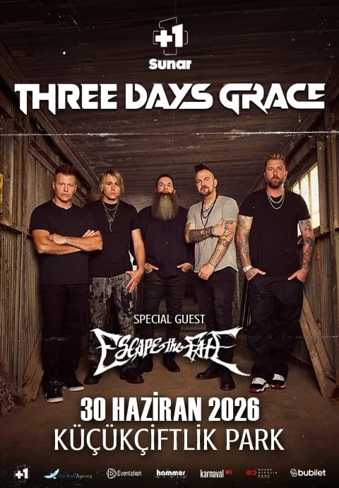 +1 Sunar: Three Days Grace, Escape the Fate