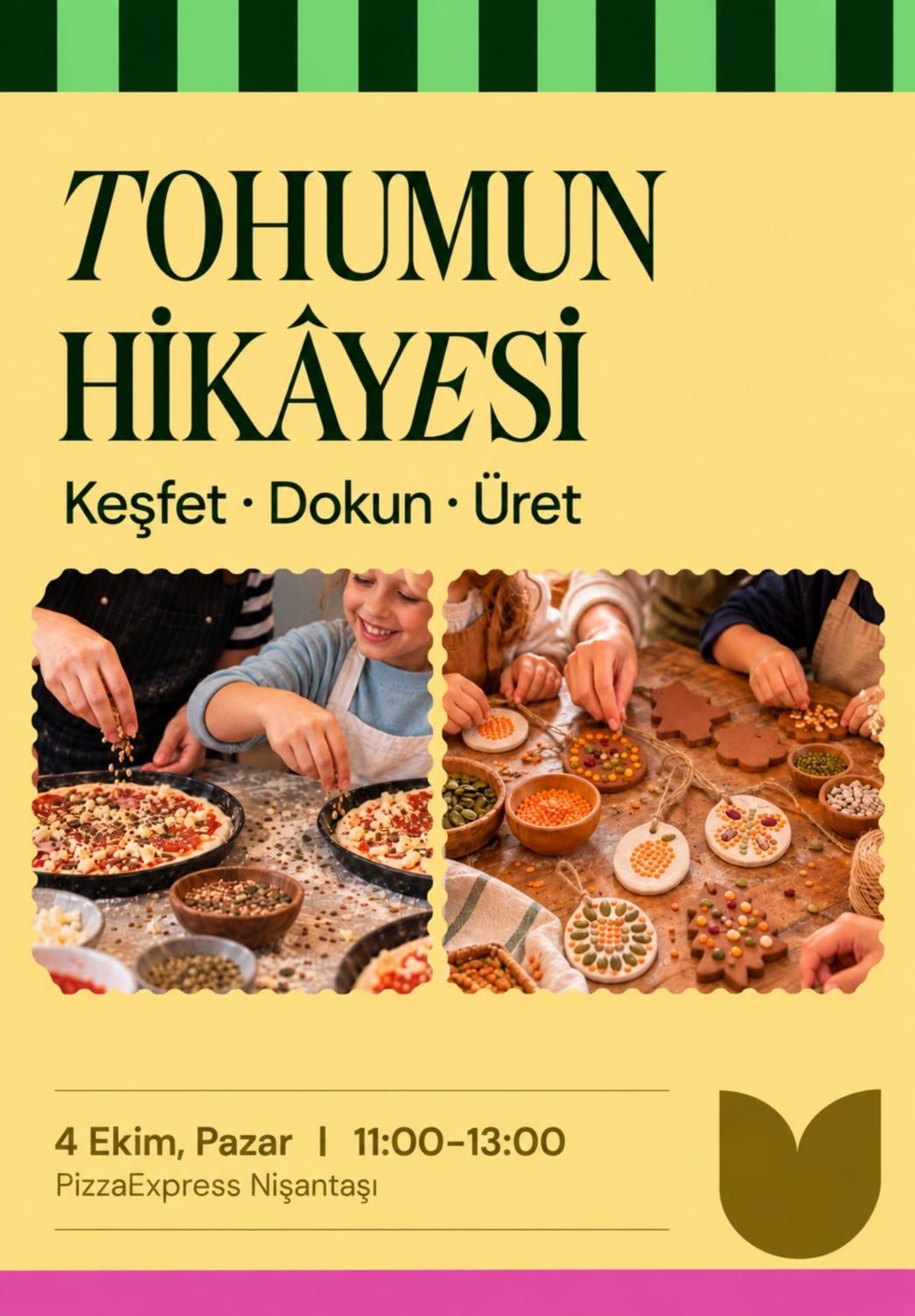Tohumun Hikâyesi & Pizza Atölyesi | PizzaExpress x Mudita