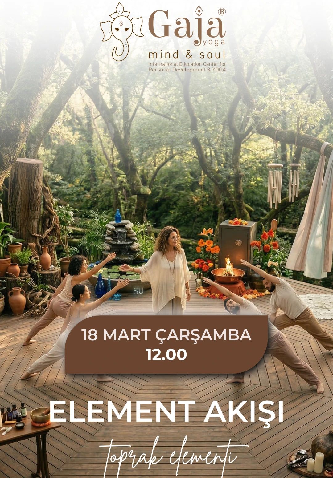 Toprak Elementi ile Köklenmeye Davetlisiniz