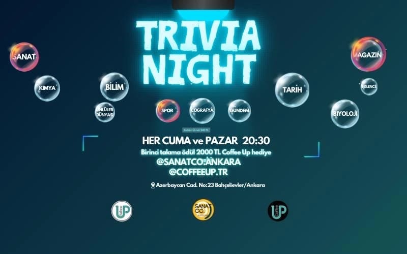 TRIVIA NIGHT BİLGİ YARIŞMASI