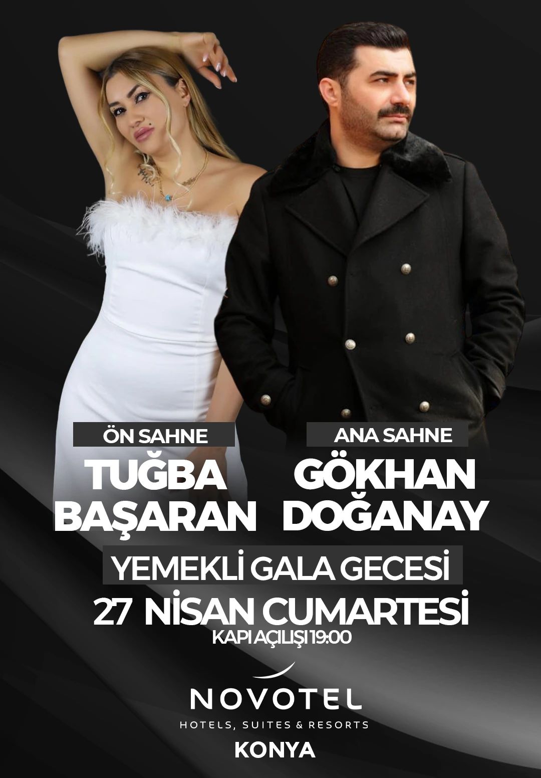 Tuğba Başaran ve Gökhan Doğanay Yemekli Gala