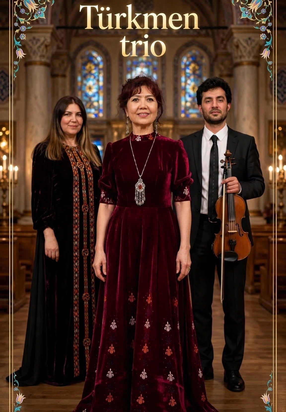 Türkmen Trio. Klasik Müzik Konseri
