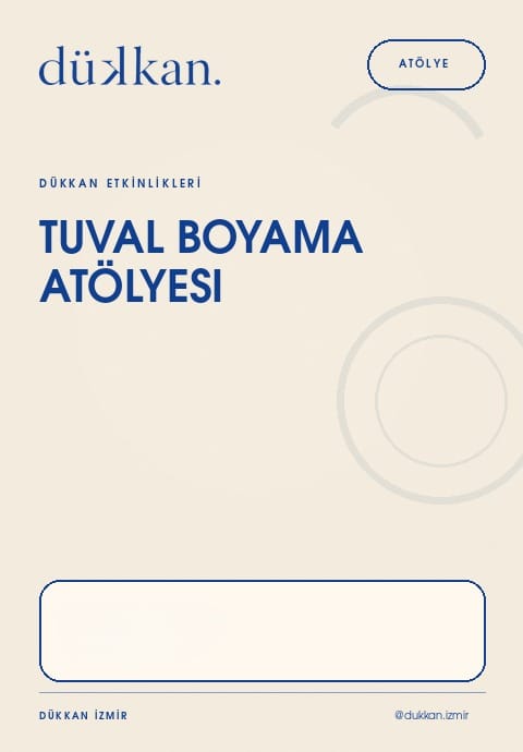 Tuval Boyama Atölyesi