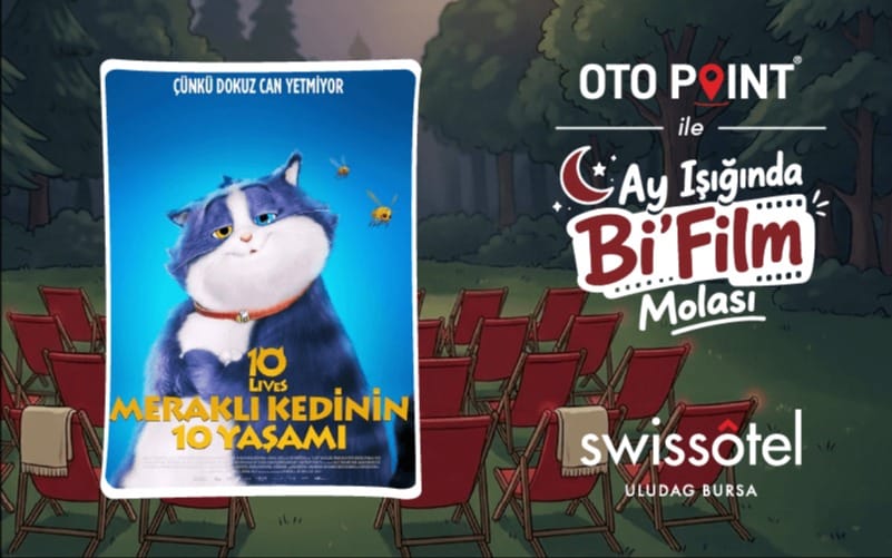 Uludağ Sinema Geceleri - Meraklı Kedinin On Yaşamı (10 Lives)