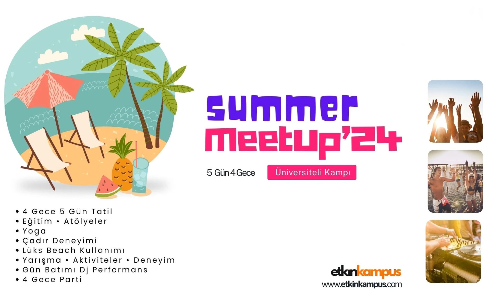 Üniversiteli Kampı - Summer Meetup'24
