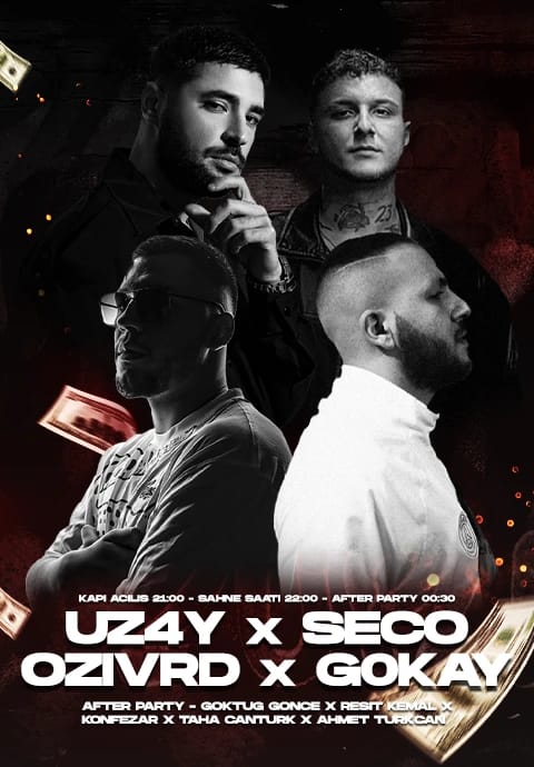 UZ4Y, Secolika, OziVRD, G0kay Konseri