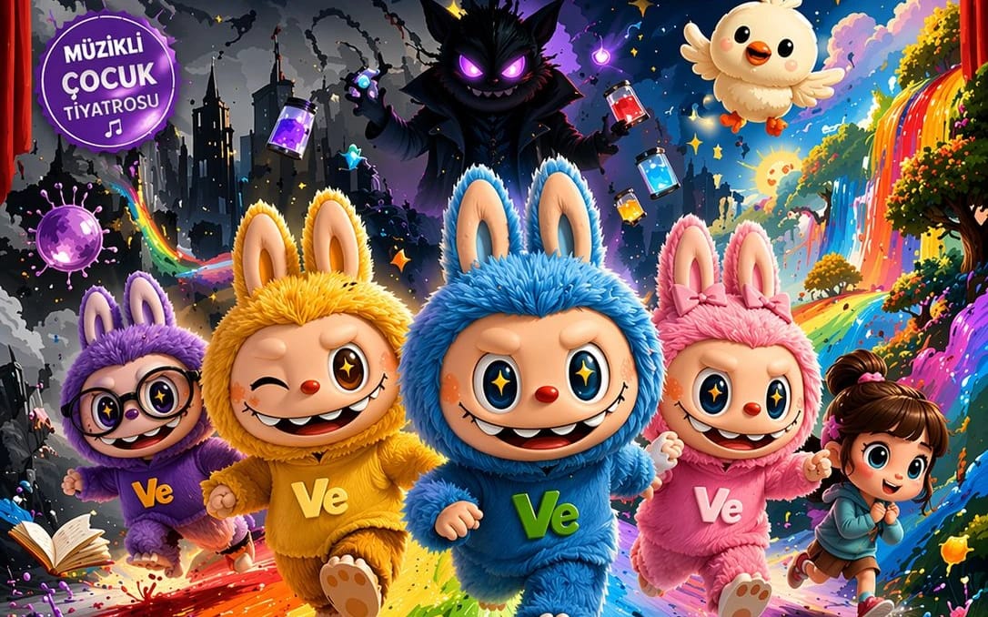 Ve Labubu Renklerin Peşinde