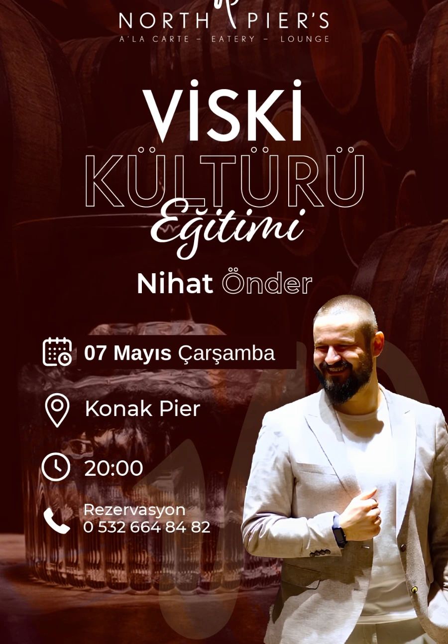 Viski Kültürüne Yolculuk: Nihat Önder ile Tadım ve Sohbet Gecesi