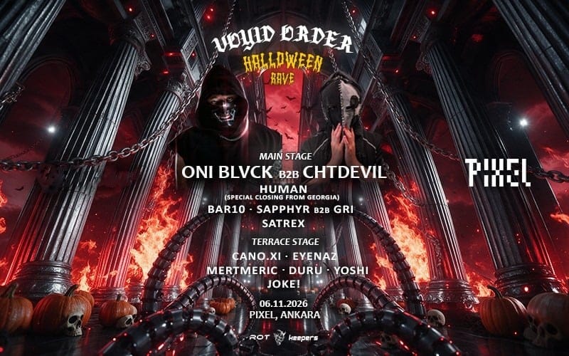 VOYID ORDER: Special Halloween Rave - On! BLVCK B2B CHTDEVIL