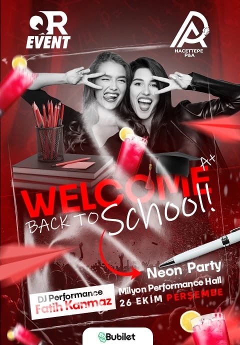 Welcome Back To School Party