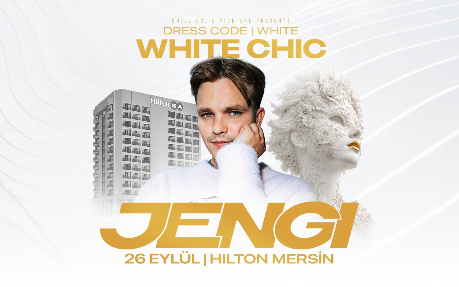 Jengi ile White Chic Season Finale: Mersin Hilton Pool Garden