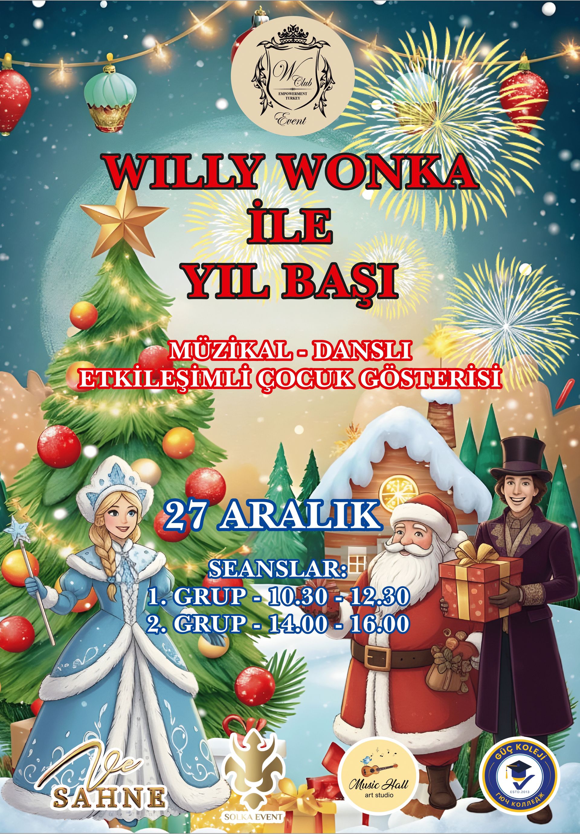 Willy Wonka ile Yılbaşı