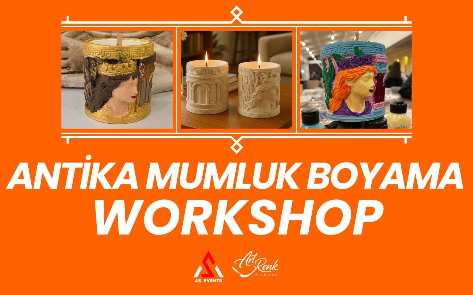 Workshop: Antika Mumluk Boyama