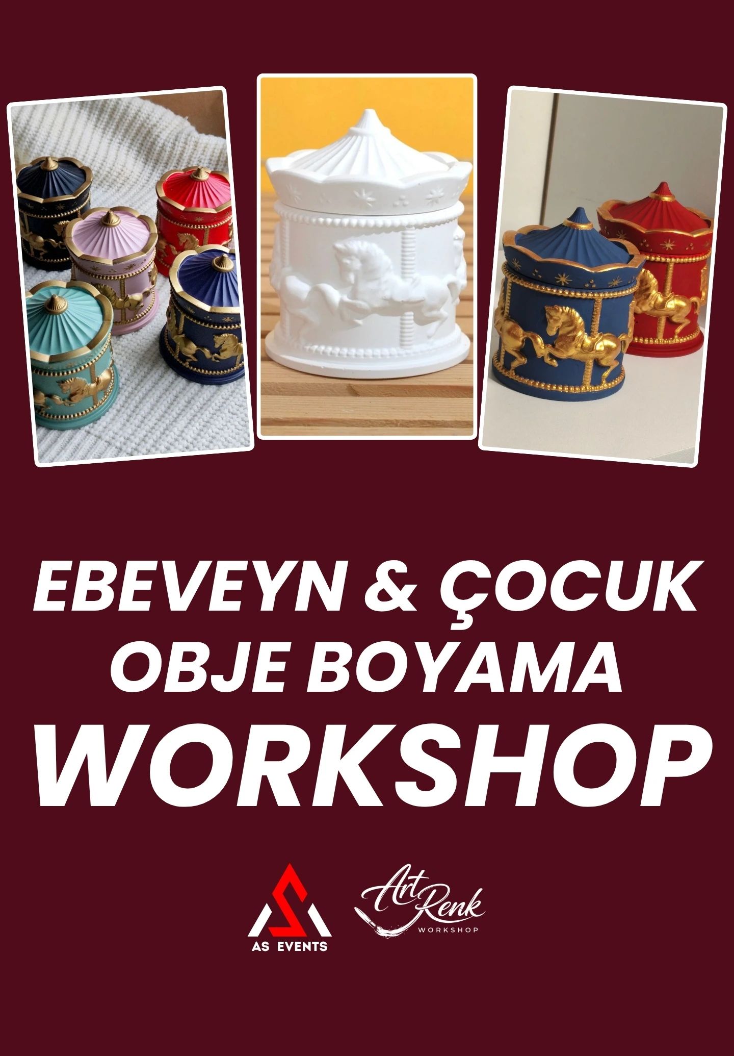 Workshop: Ebeveyn & Çocuk Obje Boyama