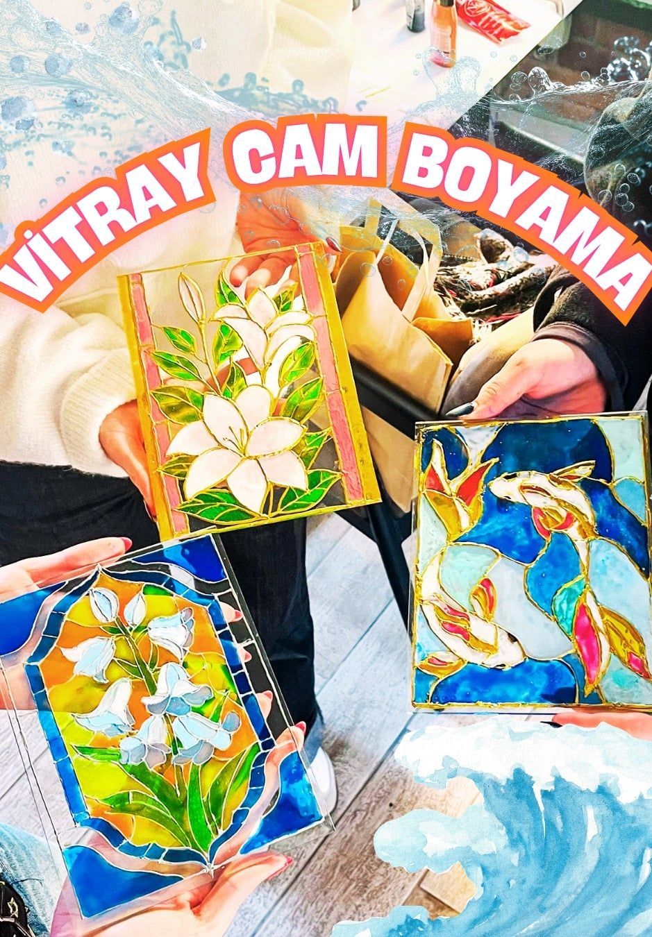Workshop: Sanatco.Ankara | Vitray Cam Boyama