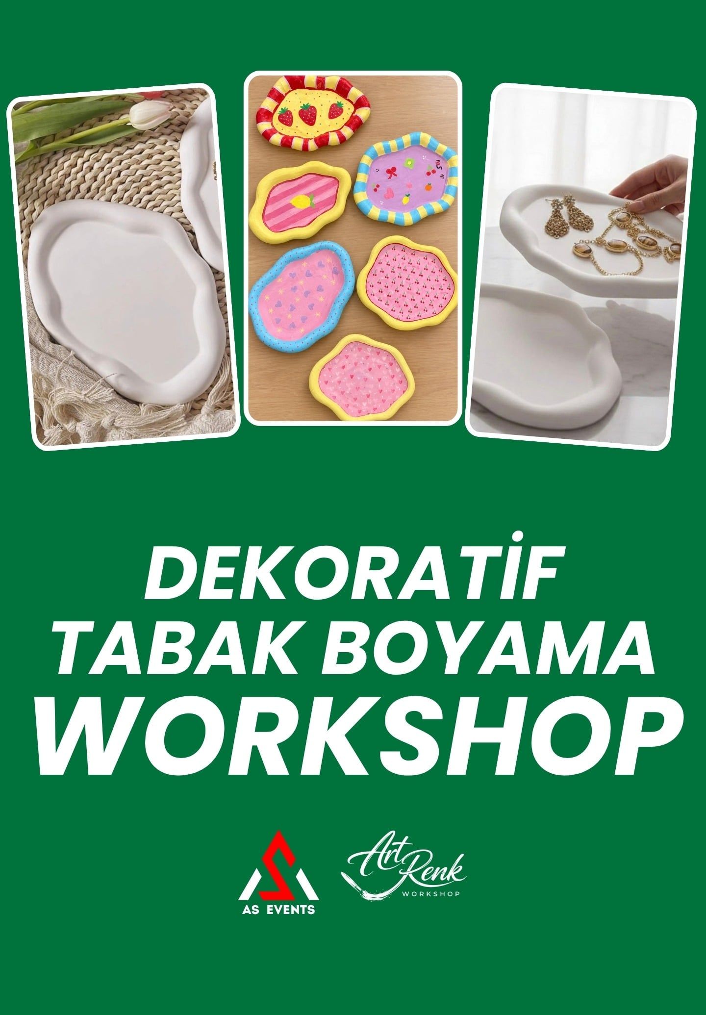 Workshop: Dekoratif Tabak Boyama