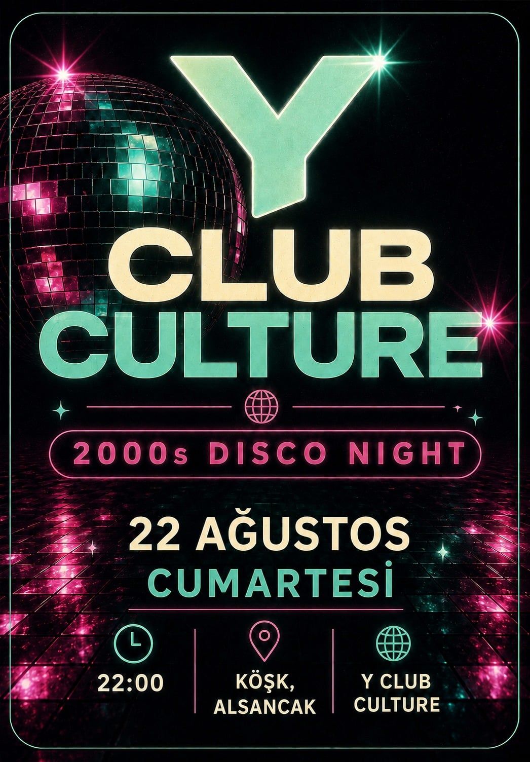 Y Club Culture: 2000s Disco Night